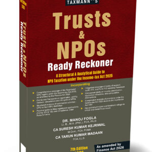 Taxmann's Trusts & NPOs Ready Reckoner 2026