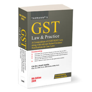 Taxmann's GST Law & Practice [Pocket]
