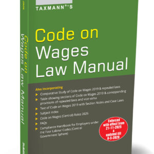 Taxmann's Code on Wages Law Manual