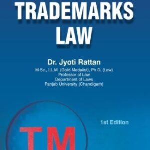 Bharat's Trademarks Law by Dr. Jyoti Rattan