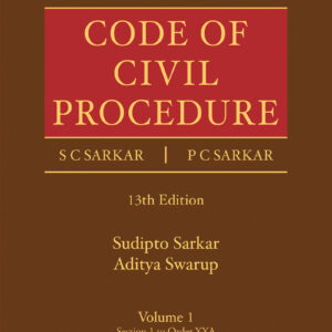 Sarkar's Code of Civil Procedure [CPC in 2 Vols.]