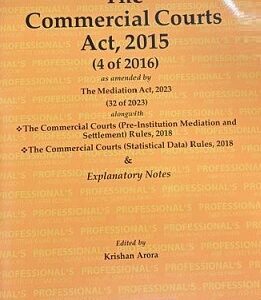 Professional’s The Commercial Courts Act, 2015 Bare Act 2026