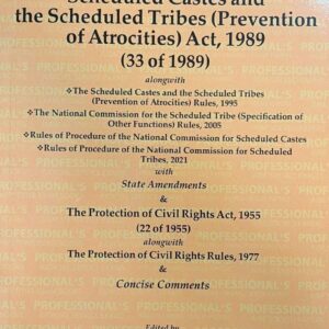 Professional’s The Scheduled Castes & the Scheduled Tribes (Prevention of Atrocities) Act, 1989 Bare Act 2026