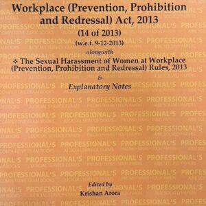 Professional's The Sexual Harassment of Women at Workplace (Prevention, Prohibition and Redressal) Act, 2013 Bare Act 2026 | POSH