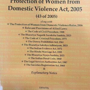 Professional's The Protection of Women from Domestic Violence Act, 2005 Bare Act 2026