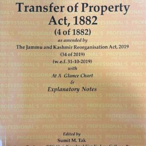 Professional’s The Transfer of Property Act 1882 Bare Act 2026 | TP