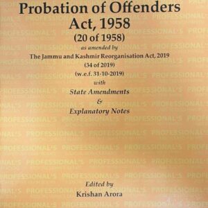 Professional's The Probation of Offenders Act, 1958 Bare Act 2026