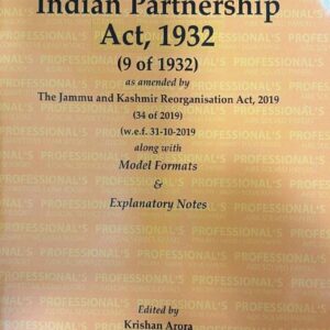 Professional's The Indian Partnership Act, 1932 Bare Act 2026
