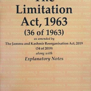 Professional's The Limitation Act, 1963 Bare Act 2026