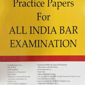 Professional's Practice Papers for ALL India Bar Examination [AIBE]