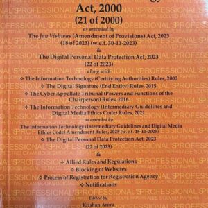 Professional's The Information Technology Act, 2000 Bare Act 2026 | IT