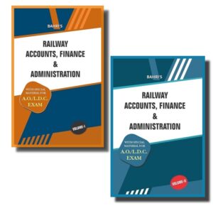 Bahri's Railway Accounts, Finance & Administration [In 2 Vols.]