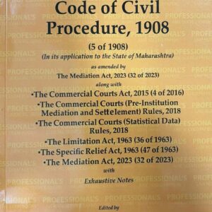 Professional’s The Code of Civil Procedure, 1908 [CPC] Bare Act 2026