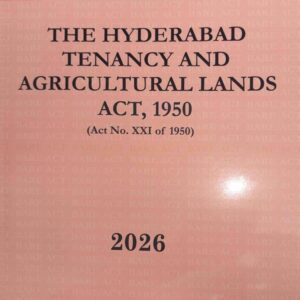 Hind's The Hyderabad Tenancy and Agricultural Lands Act 1950 Bare Act 2026