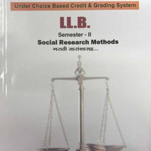 Saraswati’s Social Research Methods for LLB Semester II