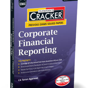 Taxmann’s Corporate Financial Reporting (CFR) Cracker for CMA Final Group IV Paper 18 Dec. 2026 Exam